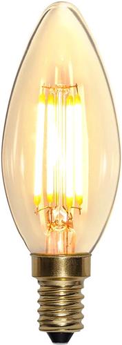 Star Trading LED gloeilamp 'Soft Glow', E14, kaars, 4W, 350lm, warm wit