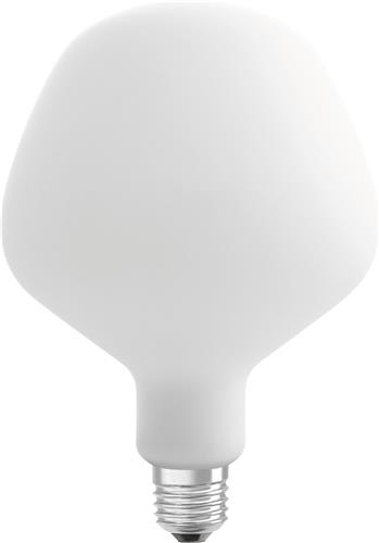 OSRAM Vintage 1906 Big Apple, dimbare LED-lamp met appelvormige gloeidraad, biedt 7,3 W voor 806 lm, E27 fitting, mat glas, 135 mm diameter, kleurweergave CRI 80, 2700 K, EEK E.