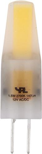 SPL LED Steeklamp G4 1.5W 2700K 140lm 12V - Dimbaar - Mat - Warm Wit