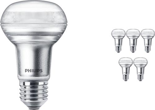 Voordeelpak 6x Philips CorePro LEDspot E27 Reflector R63 3W 827 36D | Zeer Warm Wit - Vervangt 40W