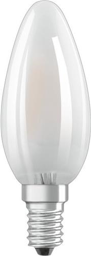 Osram Parathom Retrofit Classic LED E14 Kaars Mat 2.5W 250lm - 827 Zeer Warm Wit | Vervangt 25W