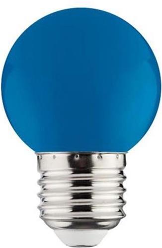 LED Lamp E27 - Kozolux Romba - Blauw Gekleurd - 1W