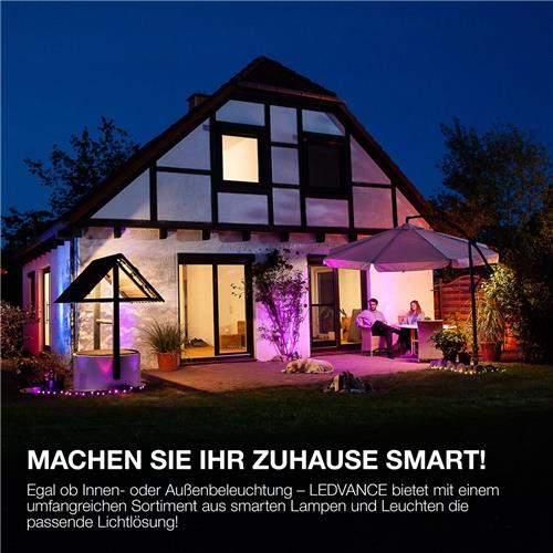 LEDVANCE LED reflectorlamp - Lampvoet: GU1- - instelbaar wit - 27--65-- K - 5 W - SMART+ Spot GU1- instelbaar wit