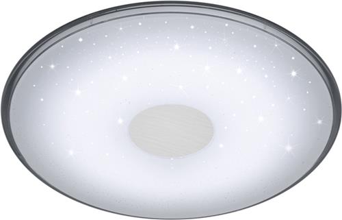 LED Plafondlamp - Torna Sorgina - 30W - Aanpasbare Kleur - Dimbaar - Afstandsbediening - Rond - Mat Wit