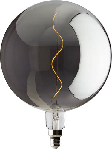 Light & Living - Deco LED globe Ø30x40 LIGHT 4W smoke