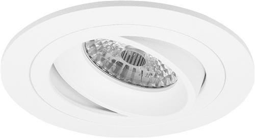 Dimtone inbouwspot Aake -Rond Wit -Philips Warm Glow -Dimbaar -4.9W -Philips LED