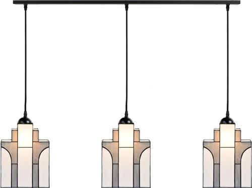 Art Deco Trade - 3 x Tiffany New York Sky Line aan plafondbalk