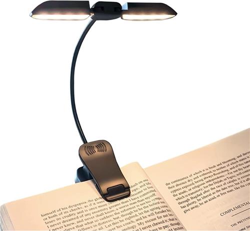 Solacis Leeslampje voor in bed - Leeslampje voor boek - Leeslampje slaapkamer - Kind - Volwassenen - Must have voor in uw kamer!