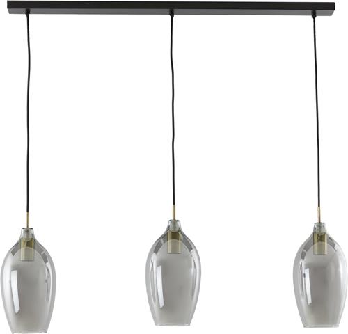 Light & Living - Hanglamp LUKARO - 100x16.5x32cm - Grijs