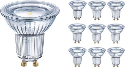 Voordeelpak 10x Ledvance Performance LED Spot Reflector GU10 PAR16 4.3W 350lm 120D - 830 Warm Wit | Vervangt 30W