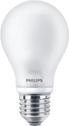 2 stuks - Philips - LED lamp - 5,9W - mat (60W) E27 806 lumen - 2700K- Dimbaar