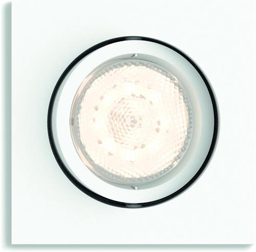 Philips Shellbark - Inbouwspot - 1 Lichtpunt - wit - 1 x 500lm
