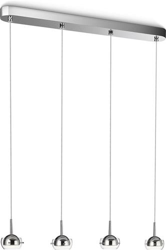 Philips Myliving Cypress - Hanglamp - 4 Lichts - Grijs