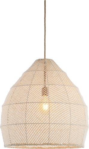 Light & Living Hanglamp Makassar - 50cm - Crème