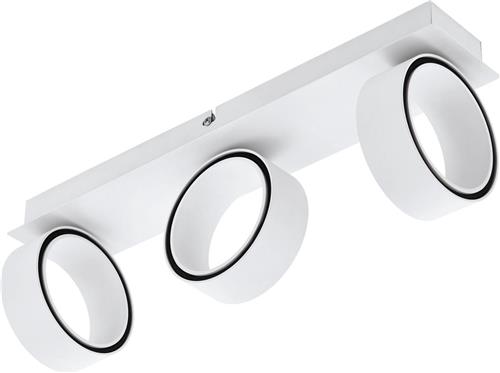 EGLO Albariza Spot - 3 lichts - LED - Wit, Chroom
