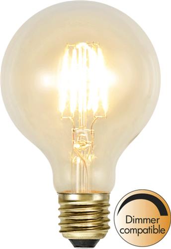 Bol vorm G80 - E27 - 1.6W - Super Warm Wit <2200K - Dimbaar - Filament - Helder