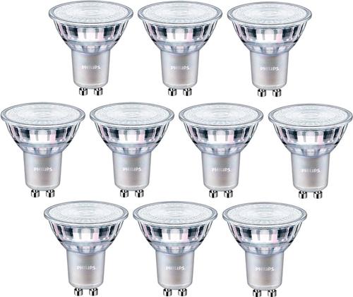 10 stuks Philips LED GU10 3.7W/927 36º 270lm Dimbaar Cri90 Ø5cm