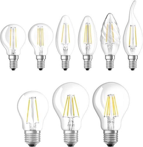 Osram LED Star filament lamp 4W E27 koud wit helder