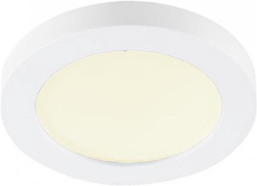 IP44 Inbouwspot Sanna met Philips HUE White - inbouwspot - Wit - rond - voor badkamer / overkapping / buiten - IP44 - GU10 - Buitendiameter: 80MM - boorgat: 60-73MM - min. Inbouwdiepte: 60MM