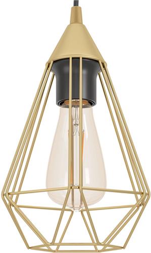 EGLO Tarbes Hanglamp - E27 - Ø 17,5 cm - Geelkoper
