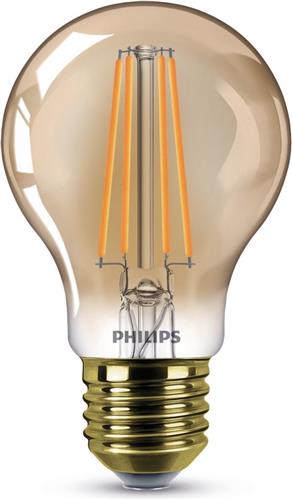 Philips Glas LED Filament Lichtbron - Fitting E27 - Dimbaar