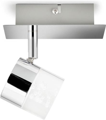 Philips FLOAT Opbouwspot LED 1x5W/400lm Zilver