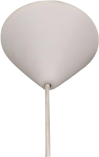 Lindby - hanglamp - 1licht - Papier - H: 25 cm - E27 - wit