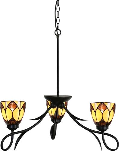 Art Deco Trade - 3 lichts Kroonluchter Lovely Parabola Small
