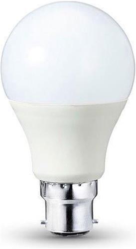 B22 LED-lamp 9W 220V A60 270 ° - Warm wit licht - Kunststof - Unité - Wit Chaud 2300K - 3500K - SILUMEN