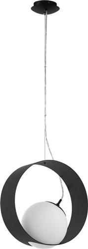 EGLO Camargo Hanglamp - 1 lichts - E27 - Zwart