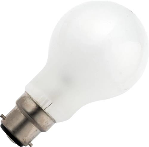 Schiefer Ba22d Gloeilamp | 25W 2700K 200lm 260V Mat | Dimbaar