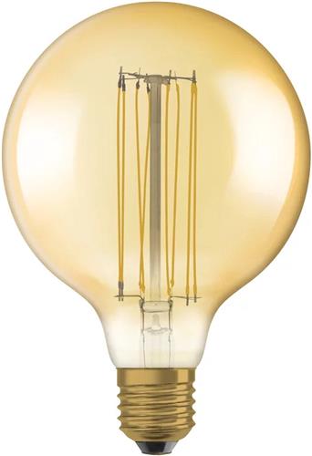 OSRAM 4058075761797 LED-lamp Energielabel G (A - G) E27 Globe 5.8 W = 40 W Warmwit (Ø x h) 124 mm x 124 mm 1 stuk(s)