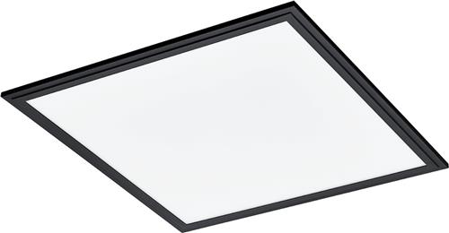 EGLO Salobrena 1 Plafondlamp - LED - 45 cm - Zwart/Wit - Aluminium
