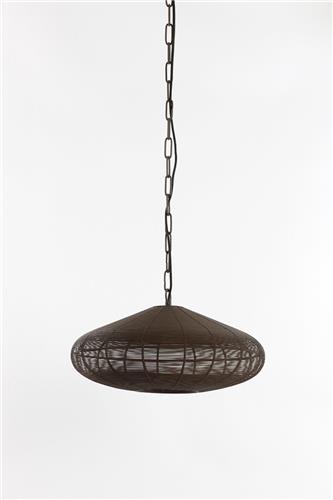 Light & Living - Hanglamp BAHOTO - Ø60x23cm - Bruin