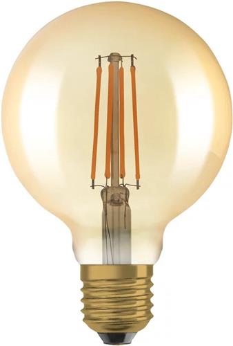 OSRAM 4058075754737 LED-lamp Energielabel E (A - G) E27 Ballon 6.5 W = 55 W Warmwit (Ø x h) 95 mm x 95 mm 2 stuk(s)