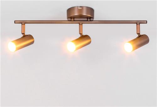 Moderne plafondlamp met 3 spots - Zane