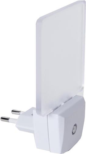 Star Trading LED nachtlamp Functioneel, met stekker voor stopcontact, 5lm, schemersensor, koel wit, 11,4 cm