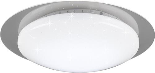 LED Plafondlamp - Plafondverlichting - Trion Bolbi - 8.5W - Aanpasbare Kleur - RGBW - Afstandsbediening - Dimbaar - Rond - Mat Wit - Kunststof