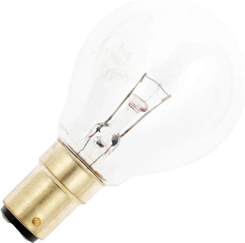 Schiefer Ba15d Kogel Gloeilamp | 25W 2700K 240lm 12V | Dimbaar