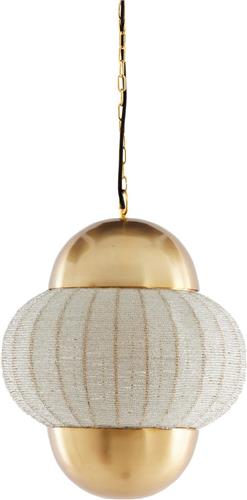 Light & Living Hanglamp Cetara - Kralen - 33cm - Zilver/Brons