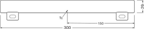 Osram LEDinestra HD Lighting S14s 3W 275lm - 927 Zeer Warm Wit | Beste Kleurweergave - Dimbaar - Vervangt 27W