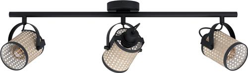 EGLO Ruscomb Spot - E27 - 77,5 cm - Zwart/Bruin