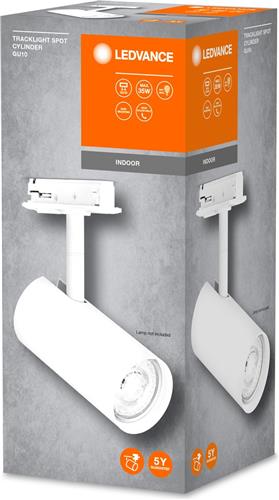 LEDVANCE TRACKLIGHT railsysteem armatuurkop, wit, GU1-