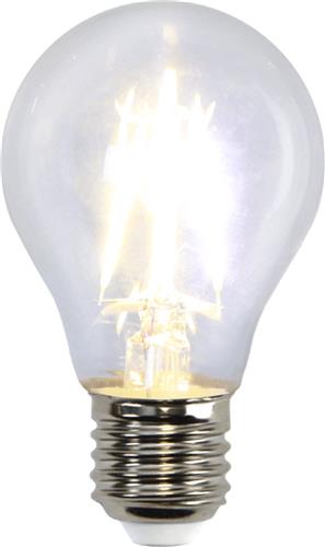 Standaard bol - E27 - 4W - Extra Warm Wit - 2700K - Filament - Helder