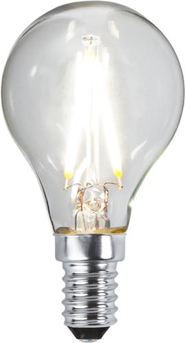 Kogellamp - E14 - 2.3W - Koel Wit - 4000K - Filament - Helder