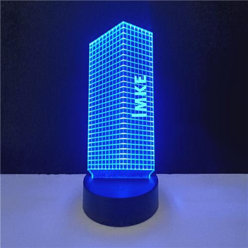 3D LED Lamp - Letter Met Naam - Imke