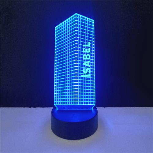 3D LED Lamp - Letter Met Naam - Isabel