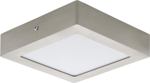 EGLO Fueva 1 - Plafonnière - LED - 170X170mm. - Nikkel - 3000K