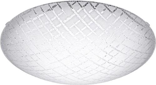 EGLO Riconto 1 - Wand/Plafondlamp - 1 Lichts - Ø395mm. - Wit, Helder