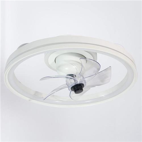 Plafondventilator met zomer/winter functie en aanpasbare kleurtemperatuur Ikaros - wit